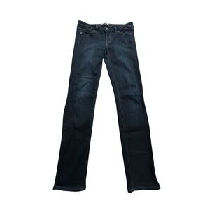 Paige Jeans Women's Size 28 Skyline  Skinny Medium‎ Wash Denim USA Made Stretch
